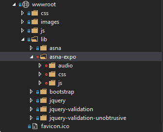 Typical Application Root folder