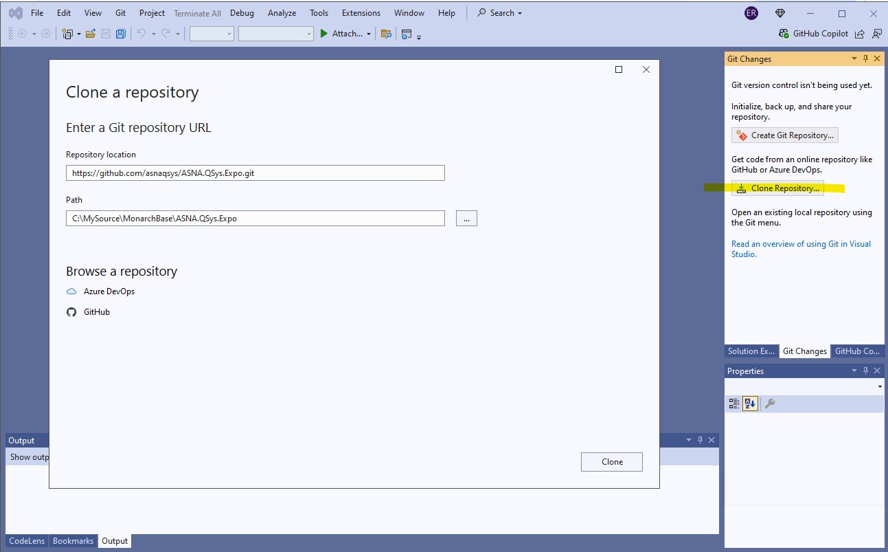 Cloning a Repository